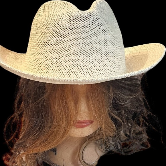 Lyle & Scott cowboy hat cowboy rafia straw hat Made in USA Unisex main image 7